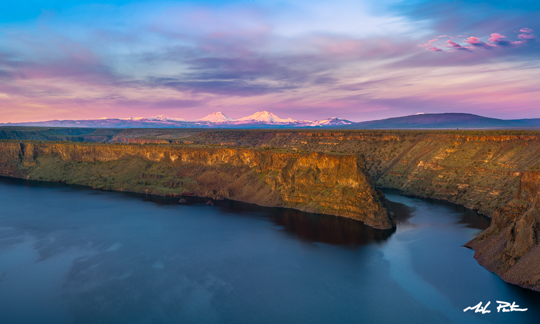 Lake Billy Chinook, Three Sisters, Oregon Lakes photo