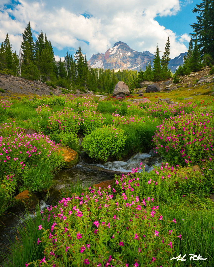 Broken Top Morning fine art photograph, Three Sisters Wilderness, Oregon photo for sale