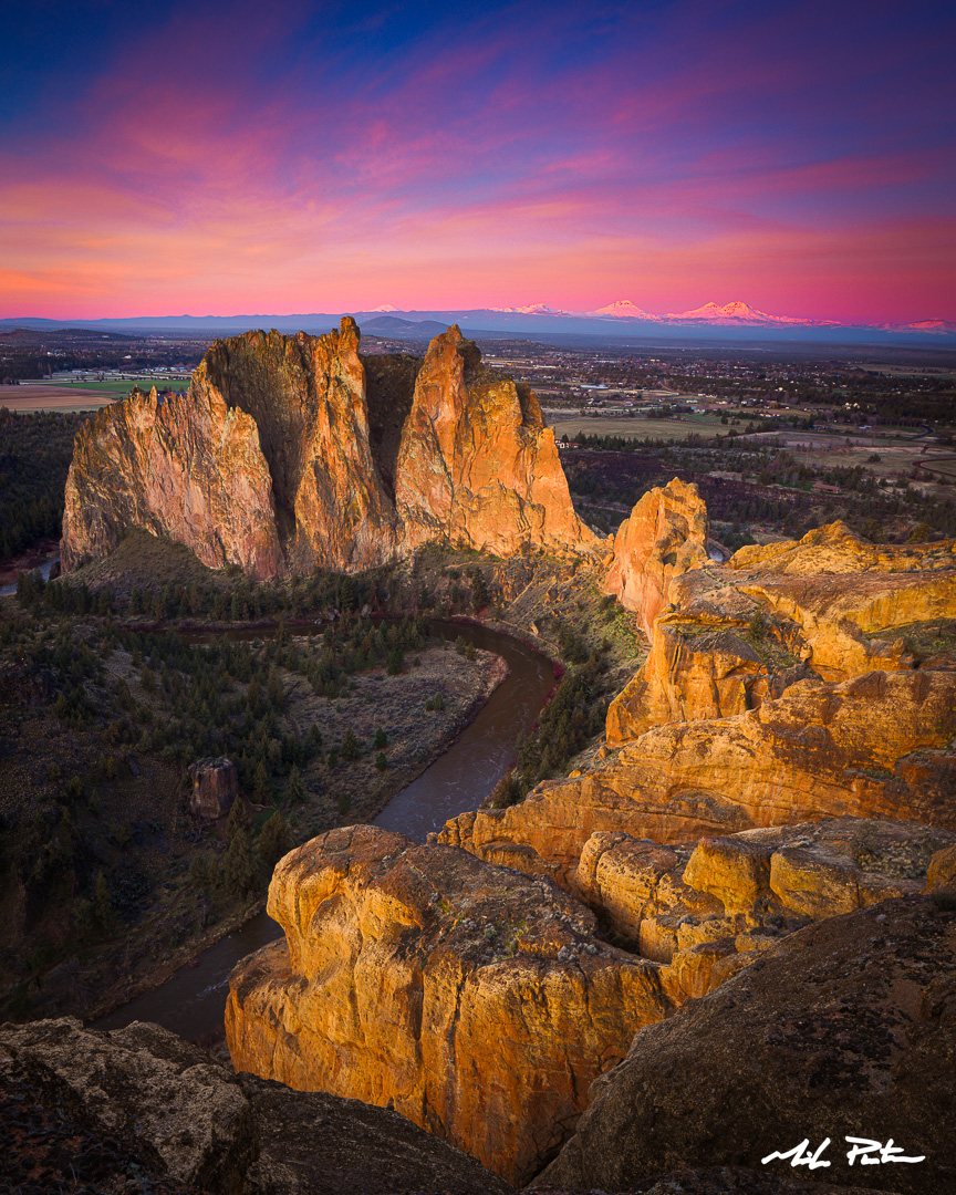 Central Oregon Sunrise, Smith Rock State Park